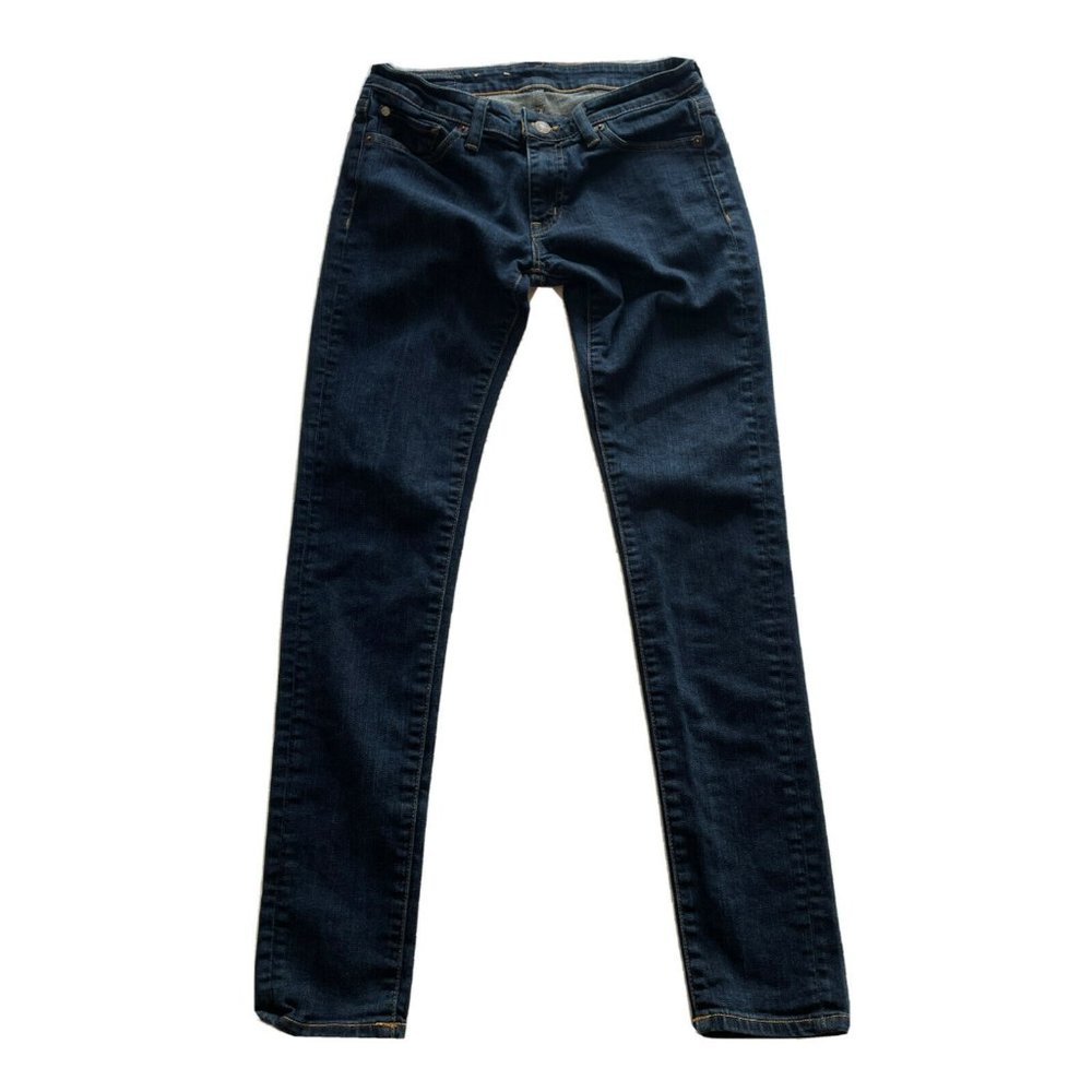 Denim & Supply Ralph Lauren Women Jeans Size 28 Skinny Blue Dark Wash